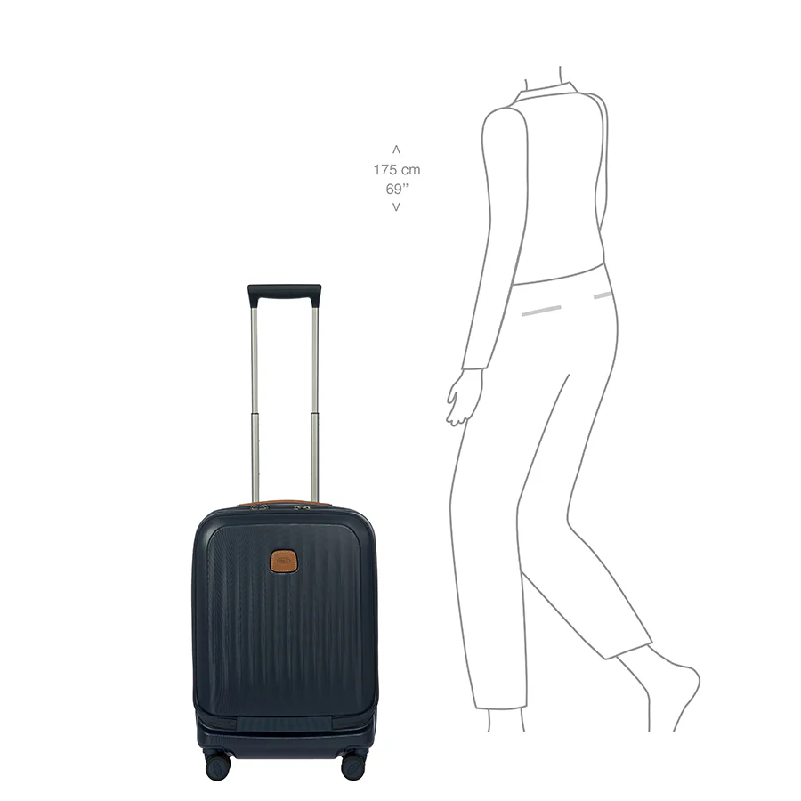 Taormina 21" Spinner w/Pocket Expandable Carry on - Image 20