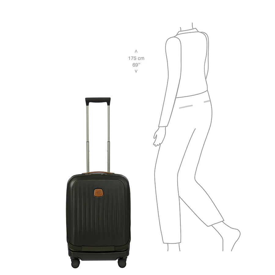 Taormina 21" Spinner w/Pocket Expandable Carry on - Image 31